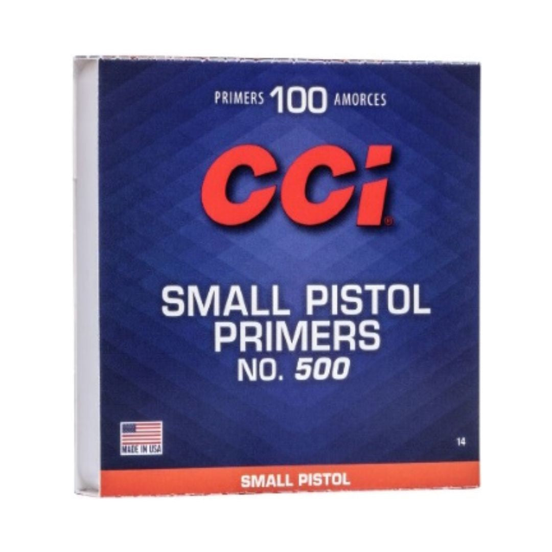 CCI 500 SMALL PISTOL PRIMERS