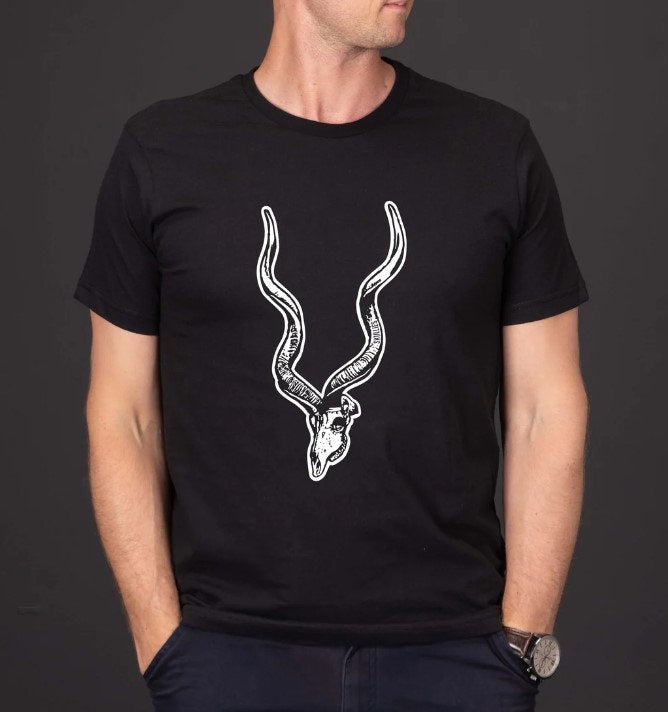 Skullies Kudu T-Shirt -Black Skullies
