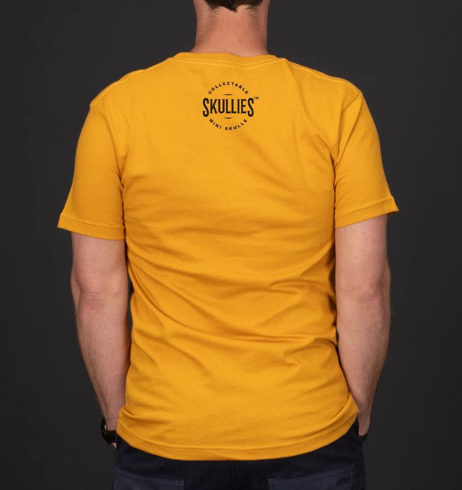 Skullies Lion T-Shirt - Mustard Skullies