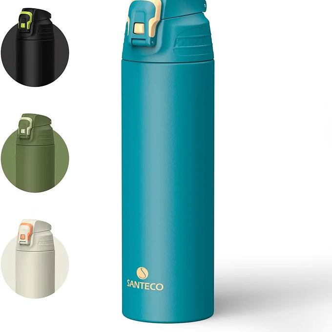 Santeco Nevis Sports Bottle 1L – Carbon Black