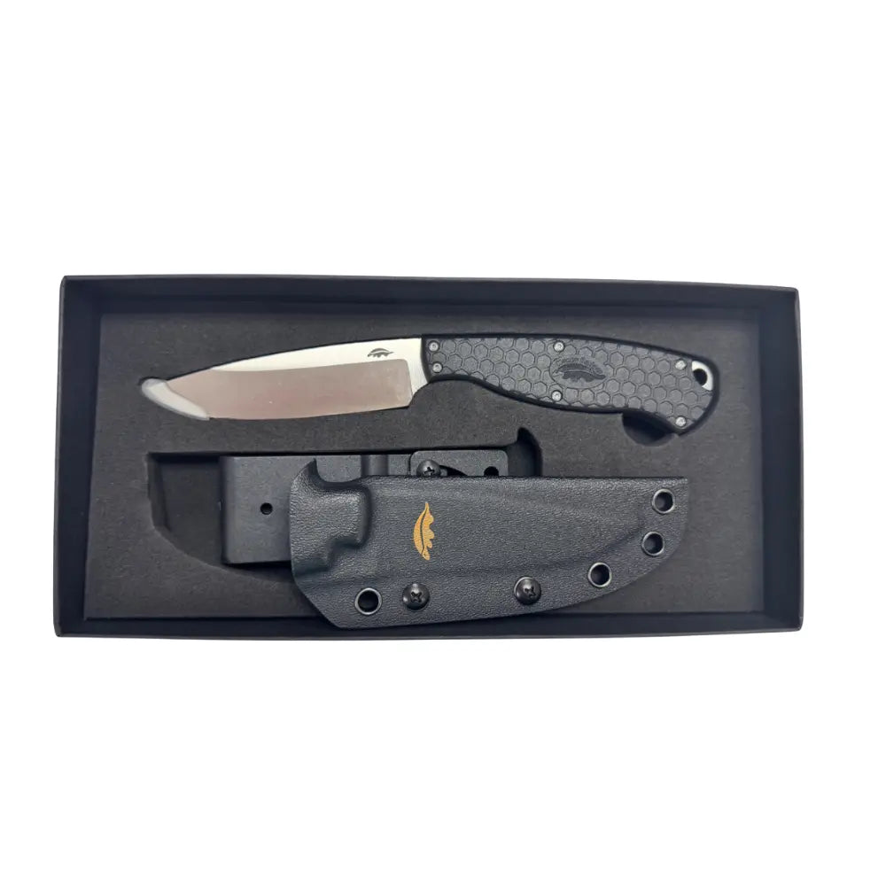 HONEY BADGER OUTFITTER FIXED BLADE CAMP KNIFE - KYDEX SHEATH Honey Badger
