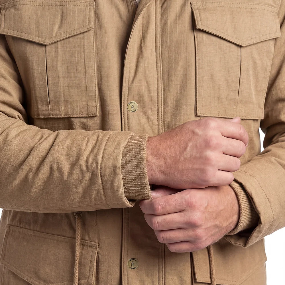 Boerboel Wear - Men's Karoo Parka Jacket - Khaki Boerboel Wear