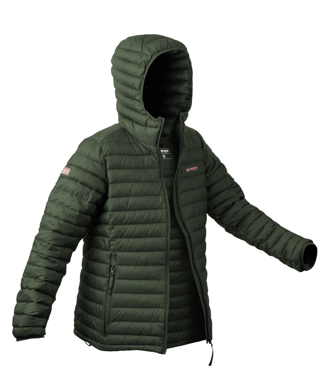 Sniper - Karoo Nights Puffer Jacket - Olive Sniper Africa