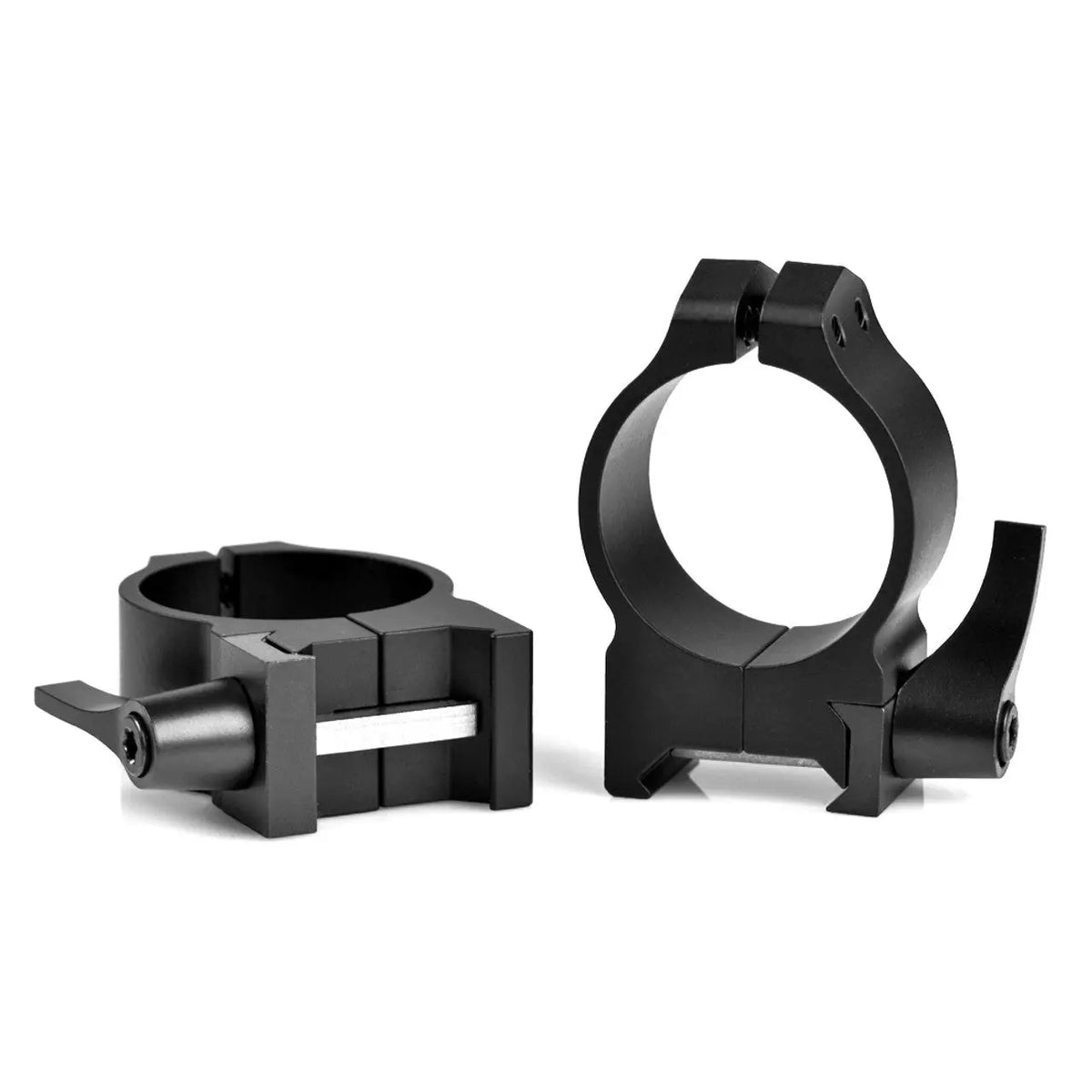 214LM Warne 30mm, QD, Medium Matte Rings Warne