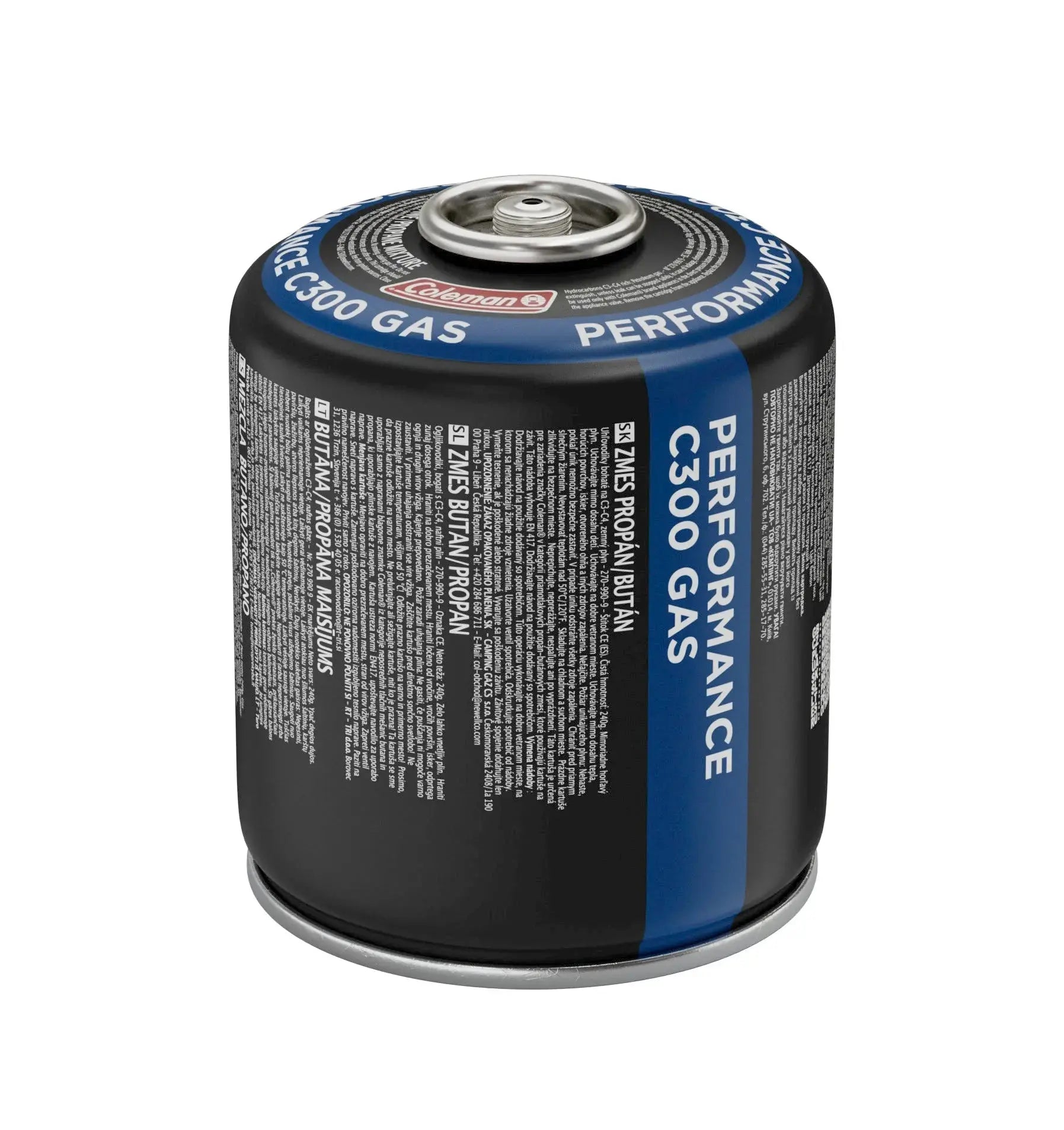Coleman C300 Performance Valve Gas Cartridge Coleman