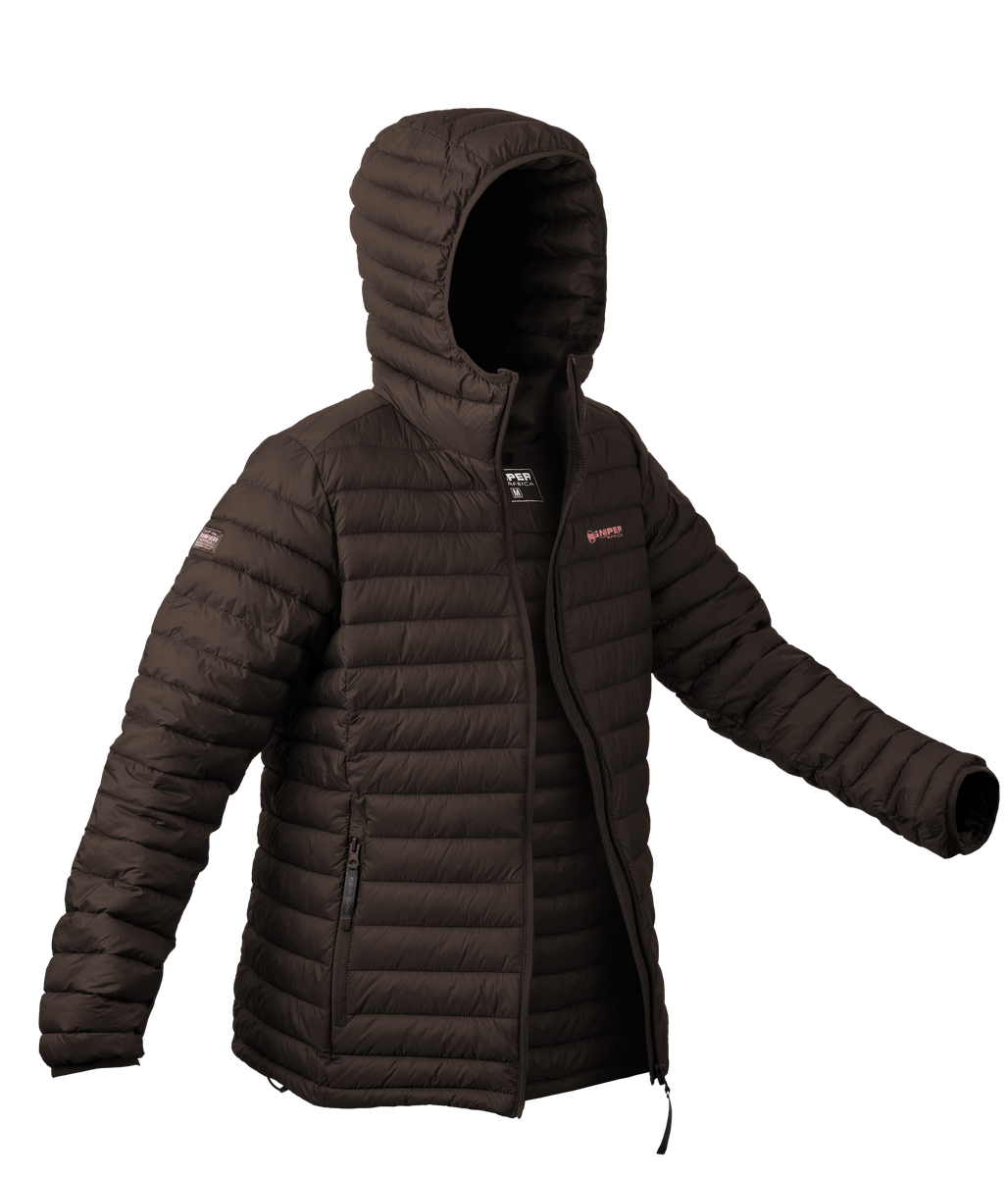 Sniper - Karoo Nights Puffer Jacket - Chocolate Sniper Africa