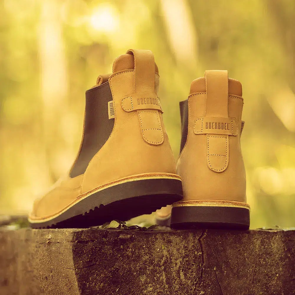 Boerboel Wear - Men’s Chelsea Boot Light Brown Boerboel Wear