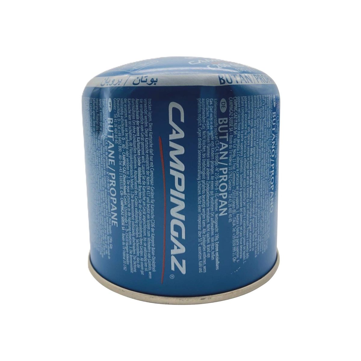 Campingaz C206 GLS Gas Cartridge, pierceable gas canister, 190g - Blue Campingaz