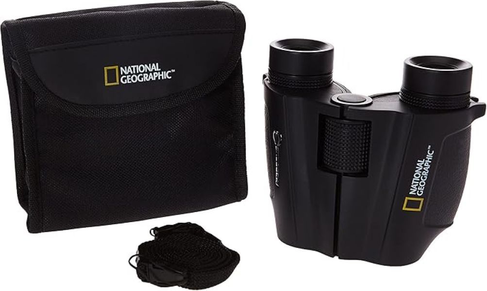 National Geo 10X25 Compact Porro Prism Binocular NatGeo