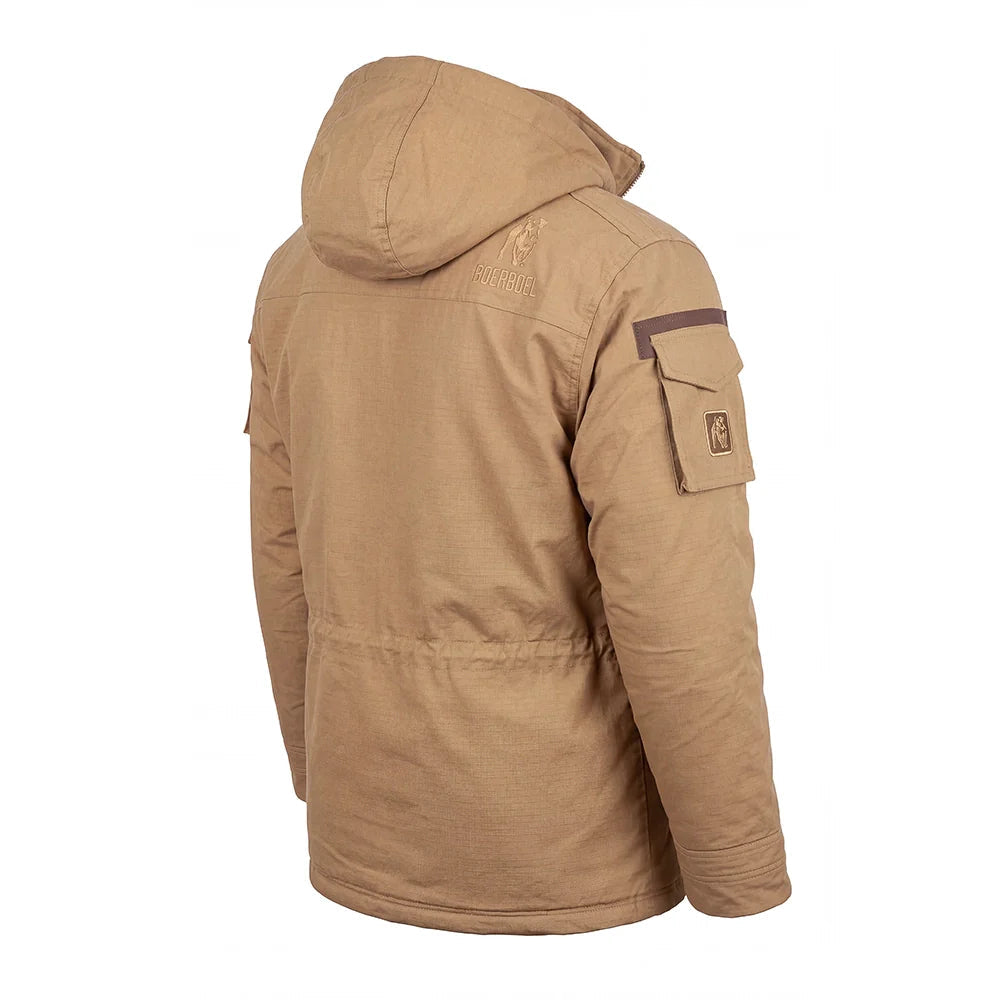Boerboel Wear - Men's Karoo Parka Jacket - Khaki Boerboel Wear