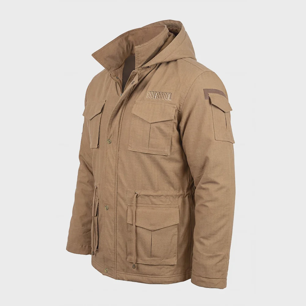 Boerboel Wear - Men's Karoo Parka Jacket - Khaki Boerboel Wear