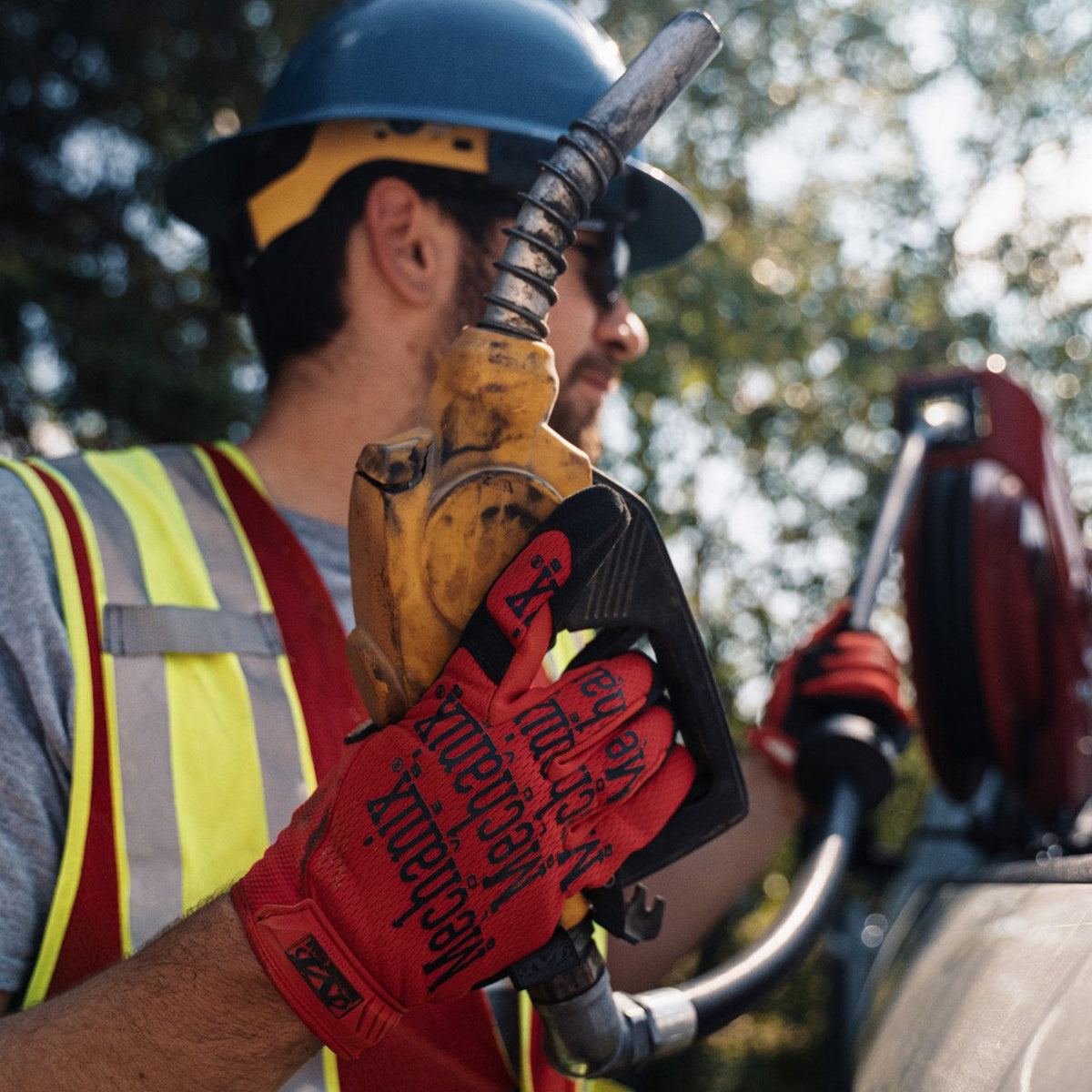 MECHANIX THE ORIGINAL® Work Gloves (Red) Mechanix