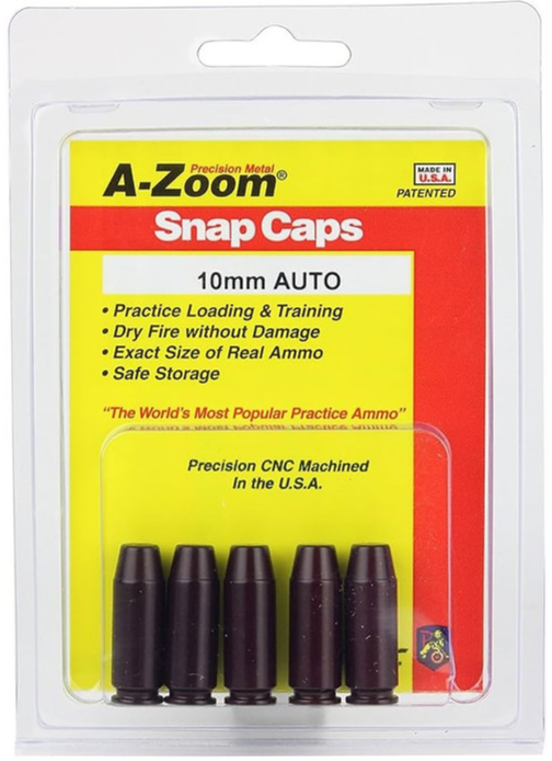 A-ZOOM Snap Caps 10mm AUTO (5) A-Zoom