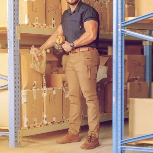 Boerboel Wear - Men’s Odyssey Cargo Pants Brown