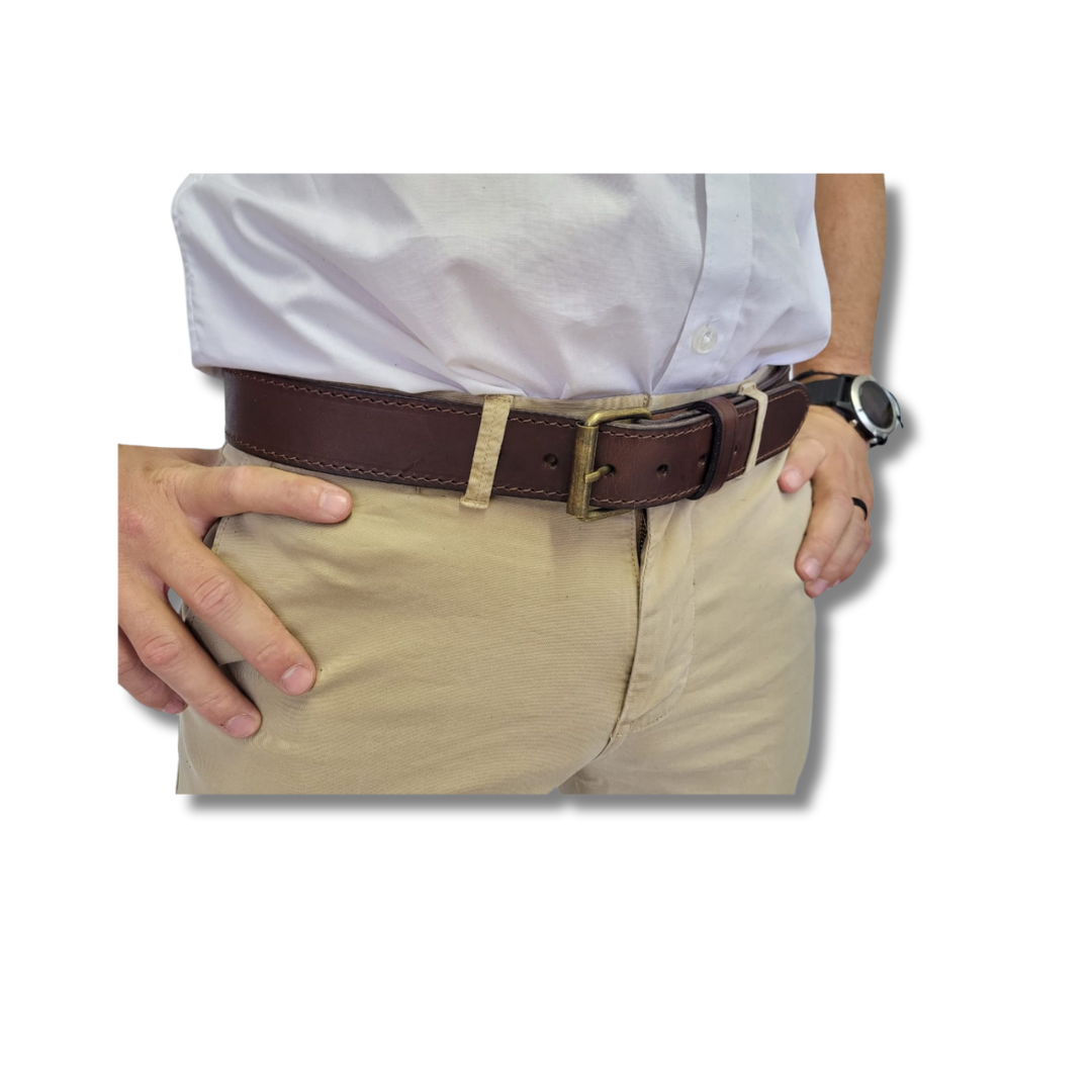 EL PASO LEATHER EDC COMBAT BELT - BLACK