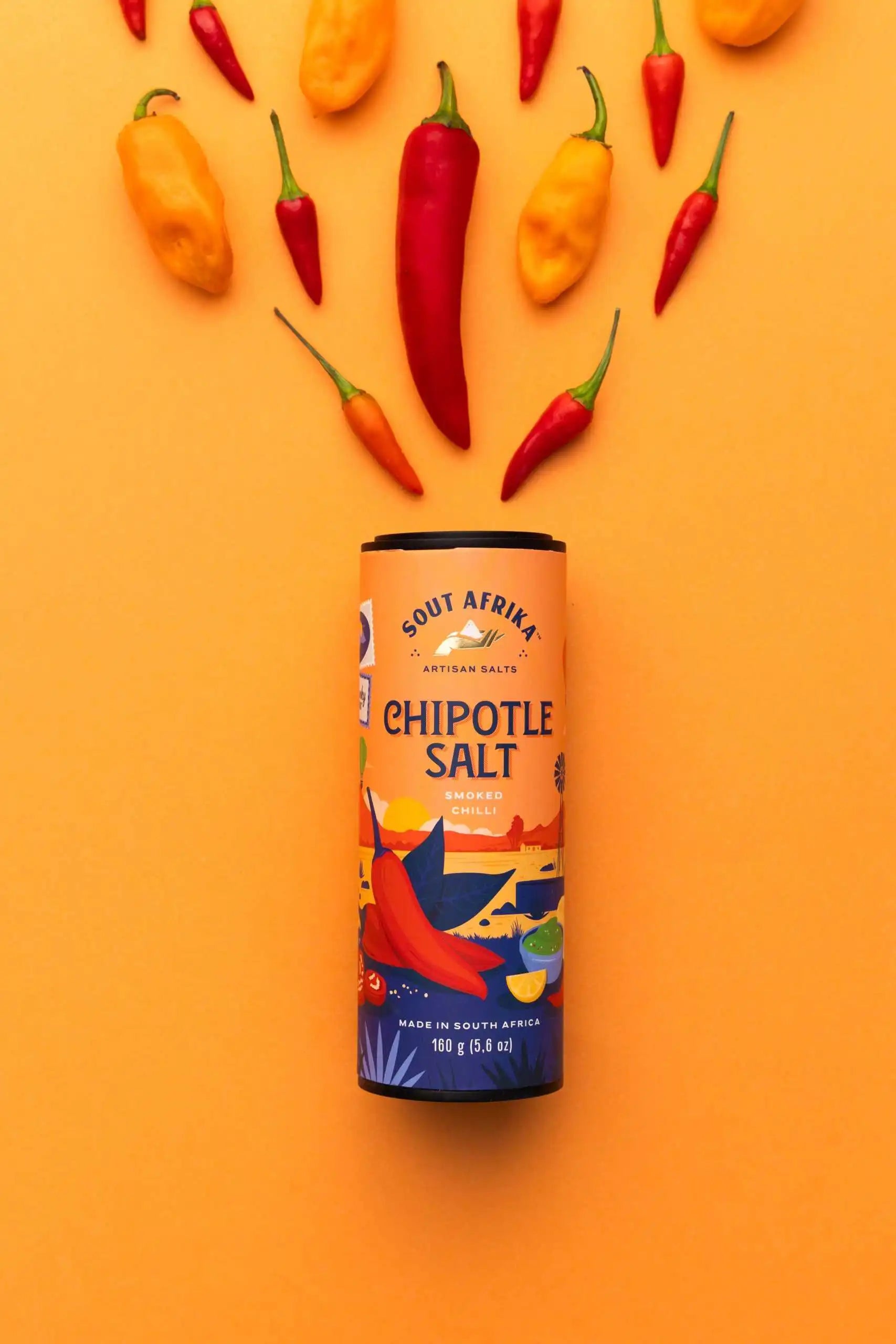 SOUT AFRIKA CHIPOTLE SALT (CHILLI SALT) Sout Afrika