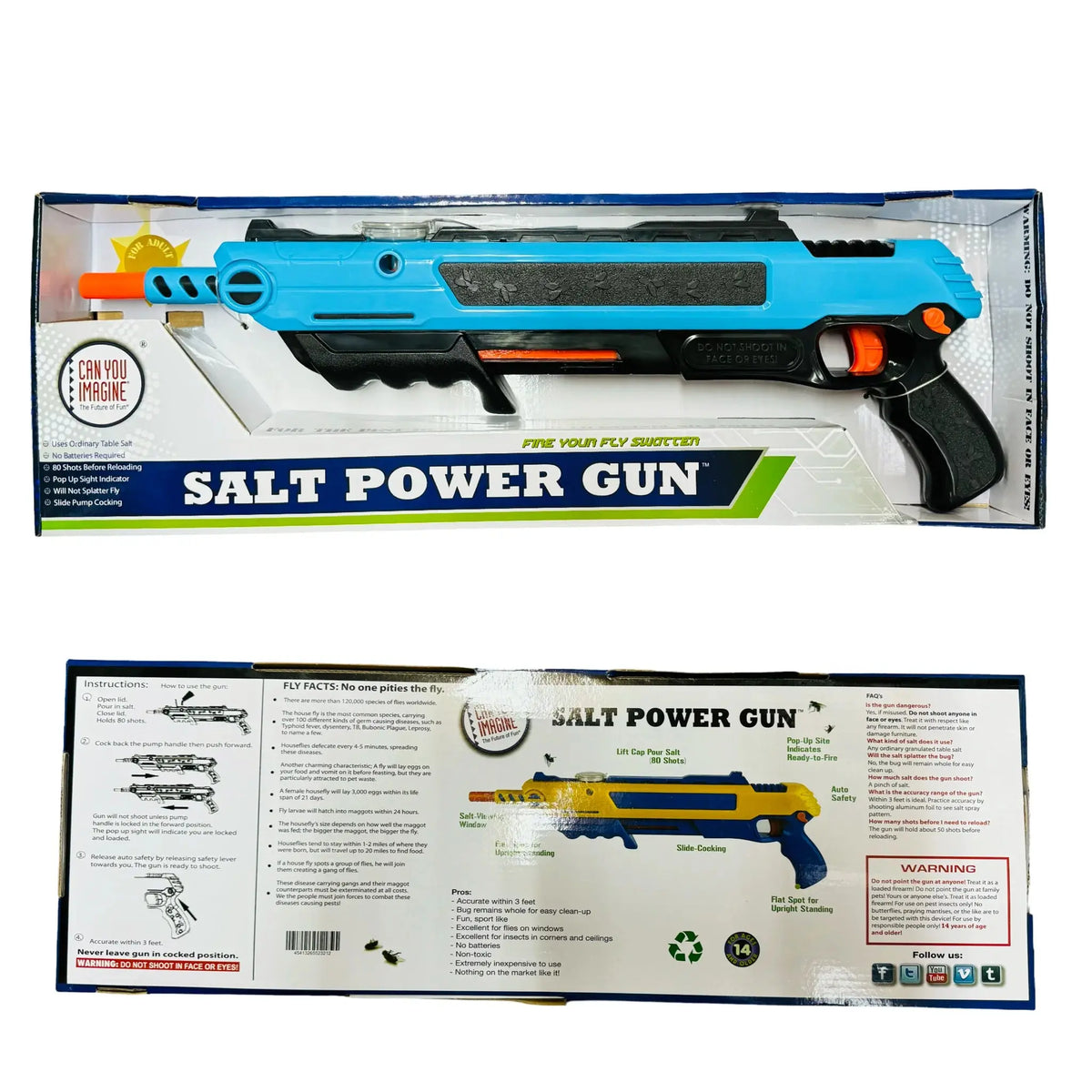 Bug Buster Salt Gun Insect Killer Bug Buster