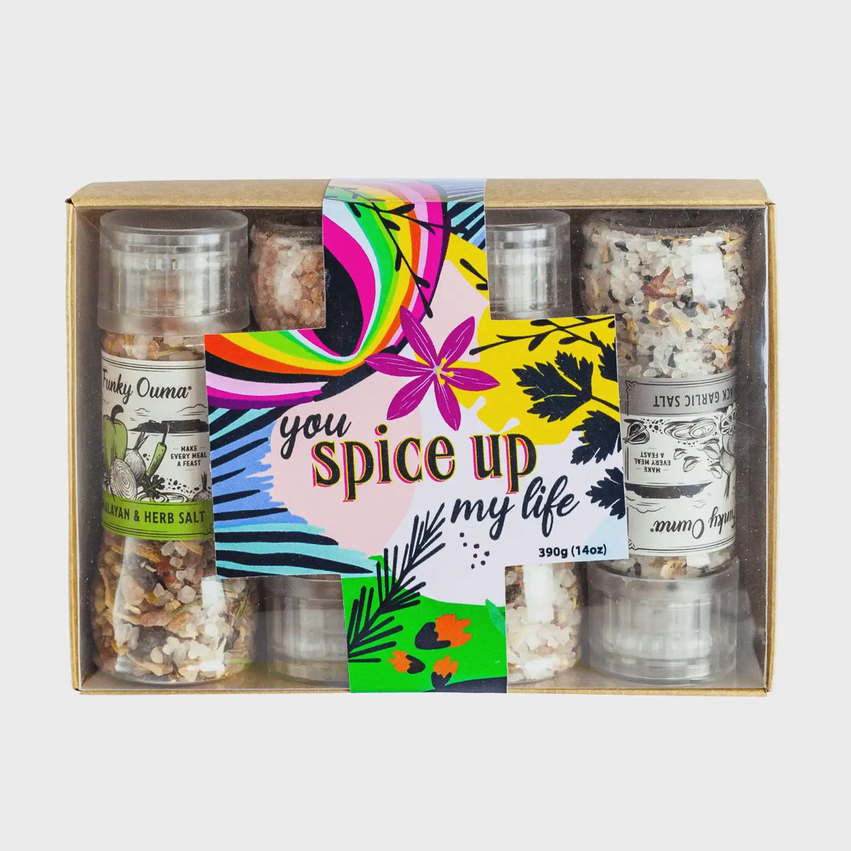 FUNKY OUMA FOUR PACK FOUR PACK MINI GIFT SET – YOU SPICE UP MY LIFE Funky Ouma