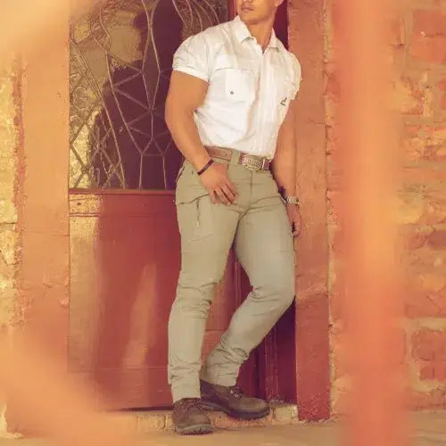 Boerboel Wear - Men’s Odyssey Cargo Pants Grey Boerboel Wear