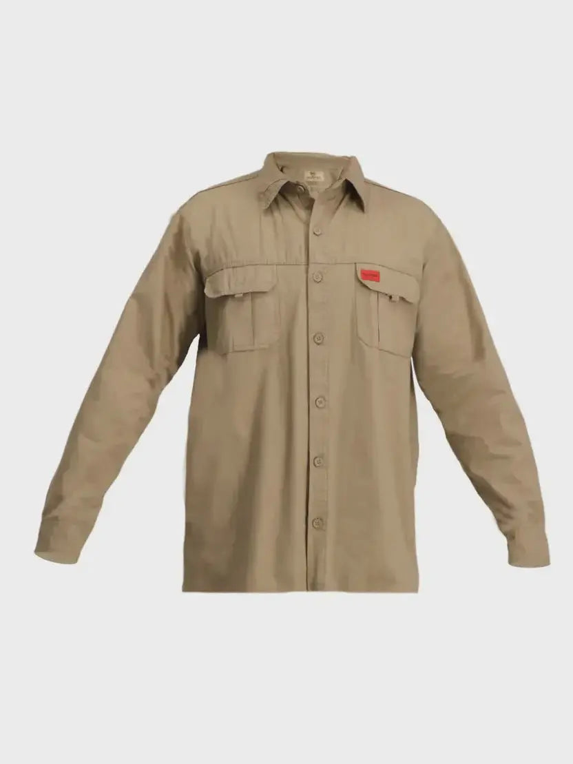 Sniper - Men's Adventure Long Sleeve Shirt - Khaki Sniper Africa