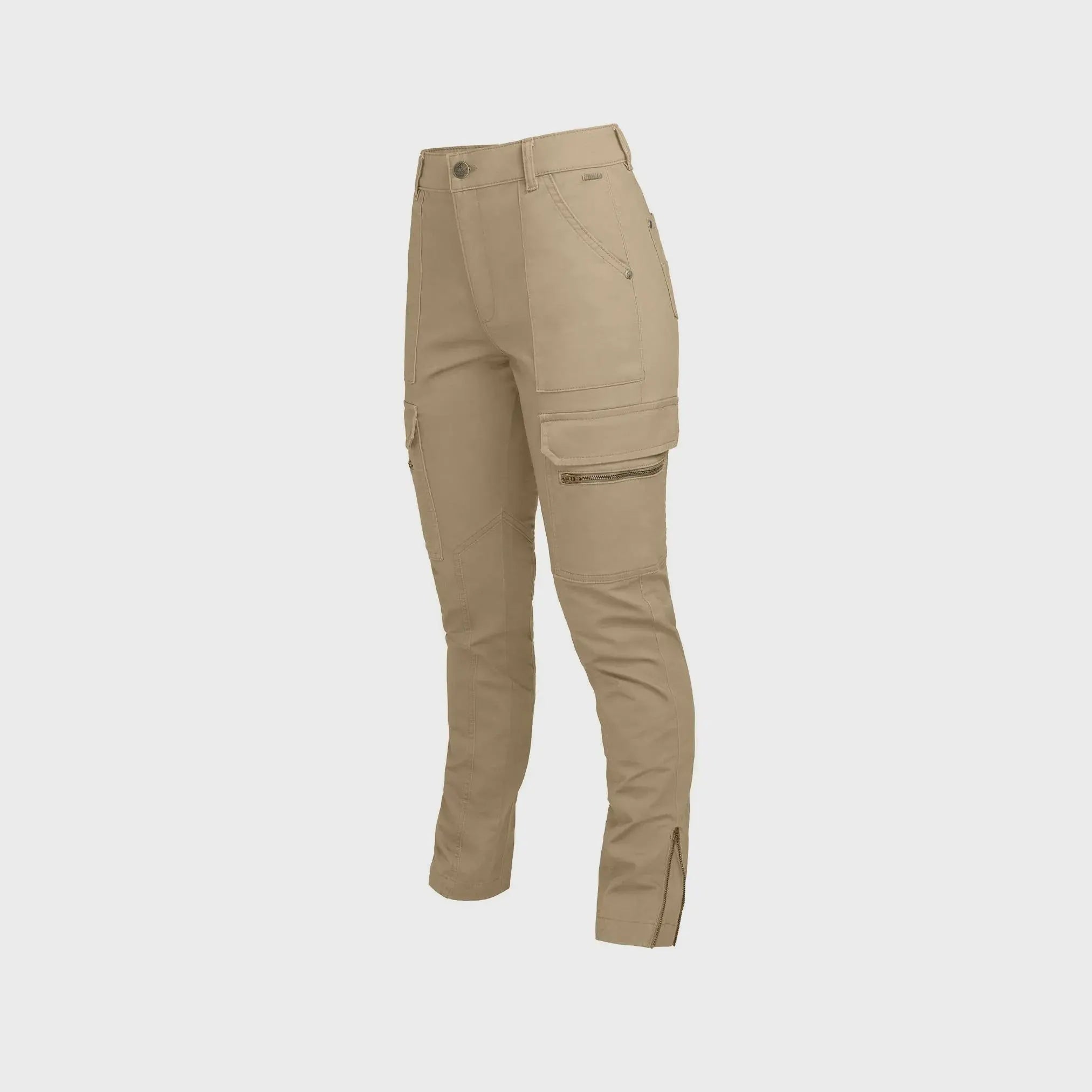 Boerboel Wear - Ladies Kalahari Cargo Pants Khaki Boerboel Wear