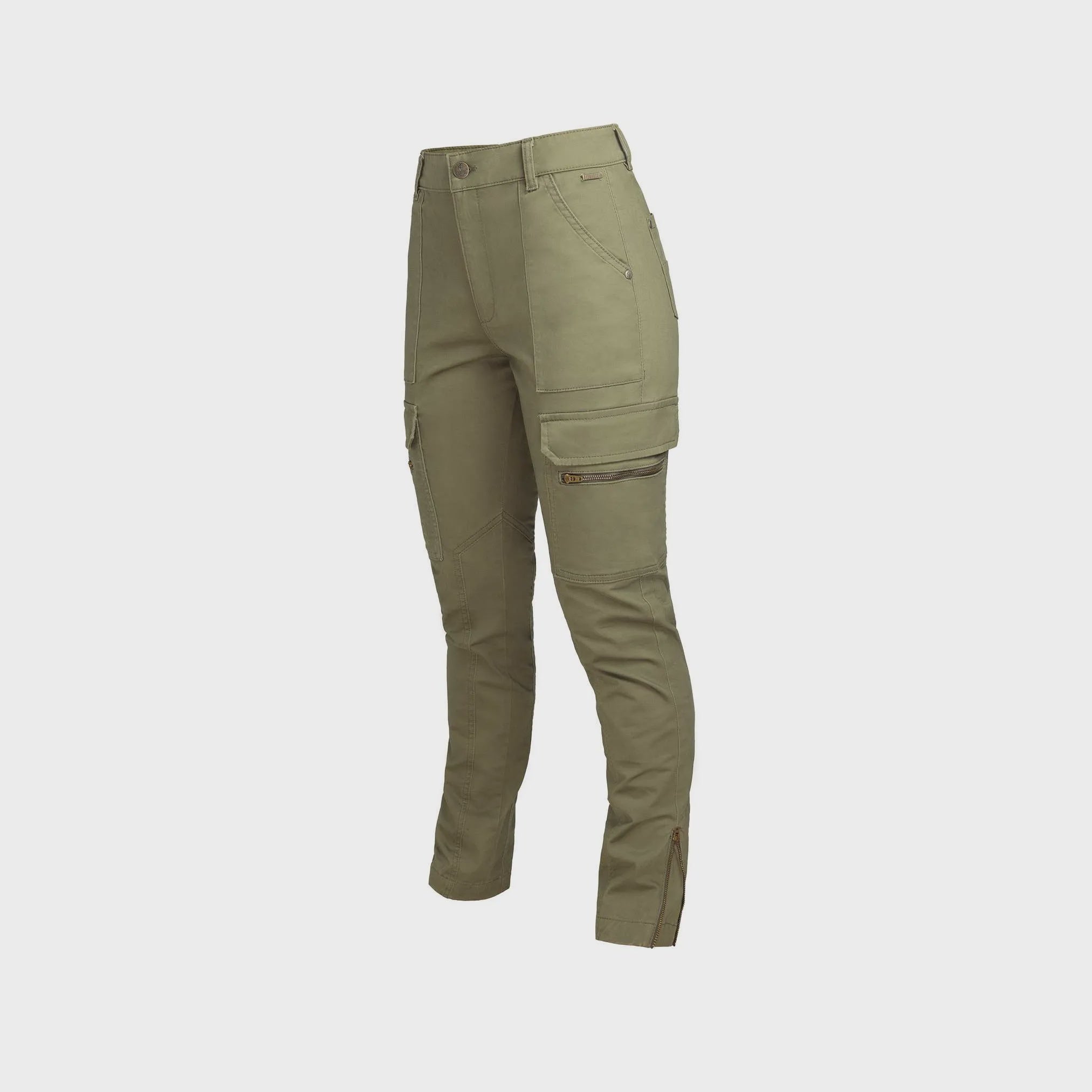 Boerboel Wear - Ladies Kalahari Cargo Pants Olive Boerboel Wear
