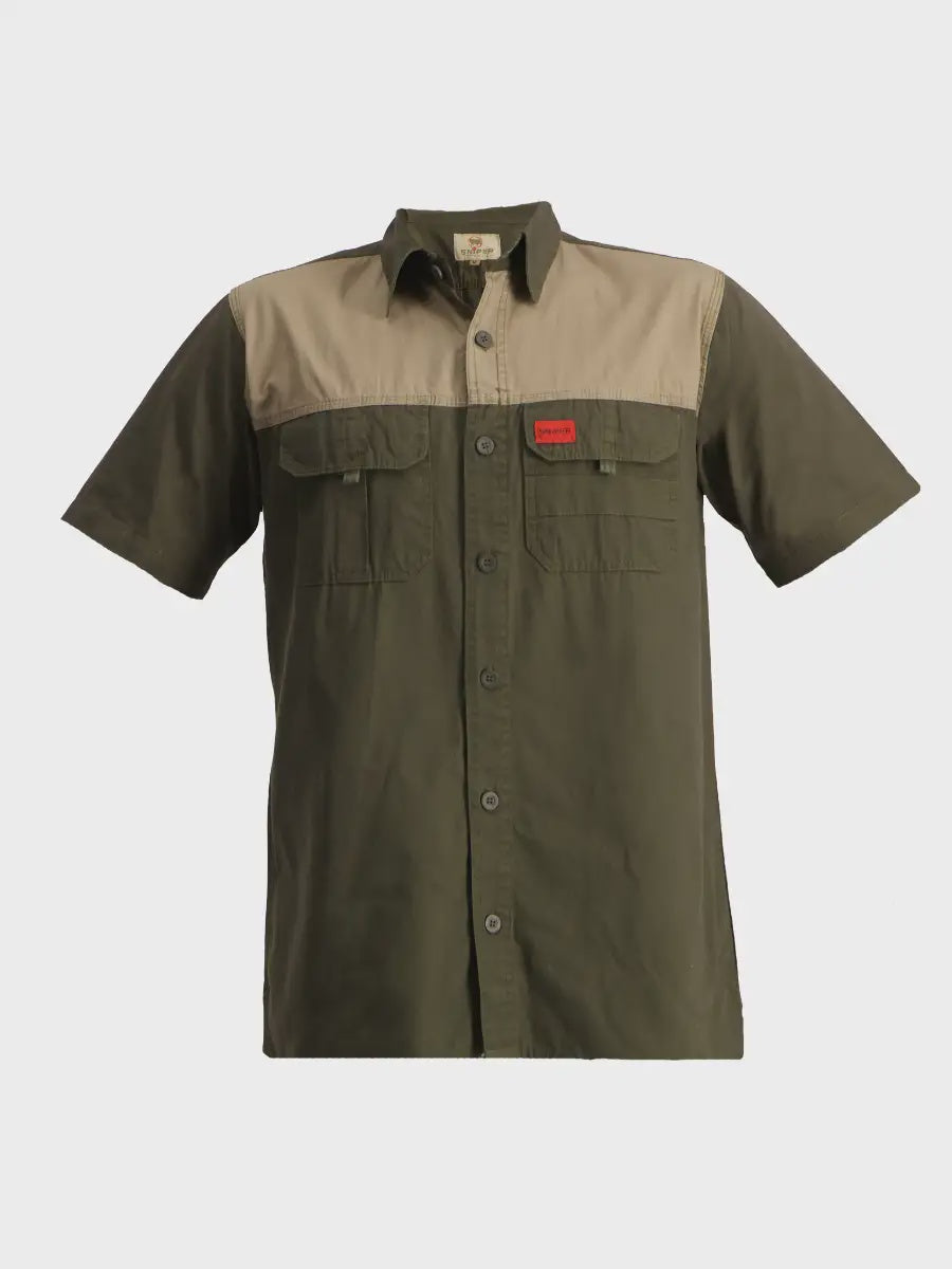 Sniper - Men’s Two Tone Shirt Military/Khaki Sniper Africa