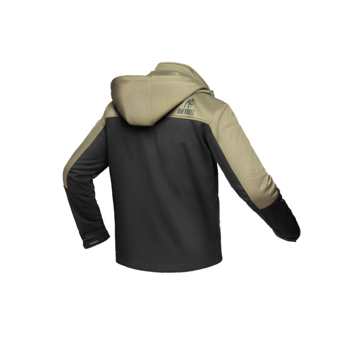 Boerboel Wear - Men's Soft Shell Jacket Black & Olive