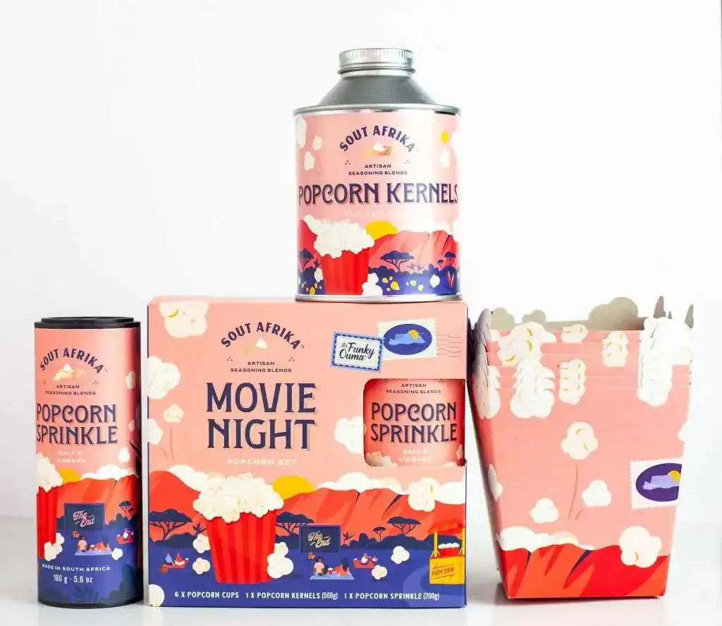 SOUT AFRIKA MOVIE NIGHT GIFT SET Sout Afrika