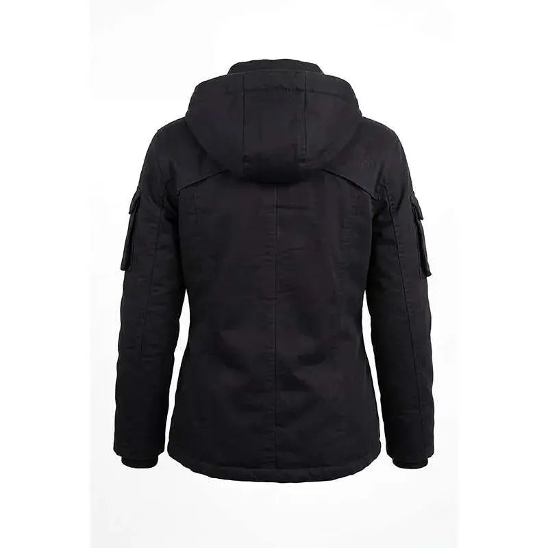 Boerboel Wear - Ladies Urban Parka Jacket - Black Boerboel Wear