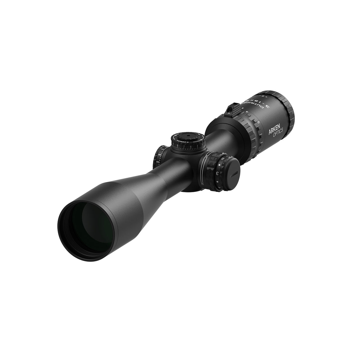 Arken Optics OUTRIDER 3-18×50 SFP — Illuminated FDR / Non-Illuminated DLR — 30mm Tube
