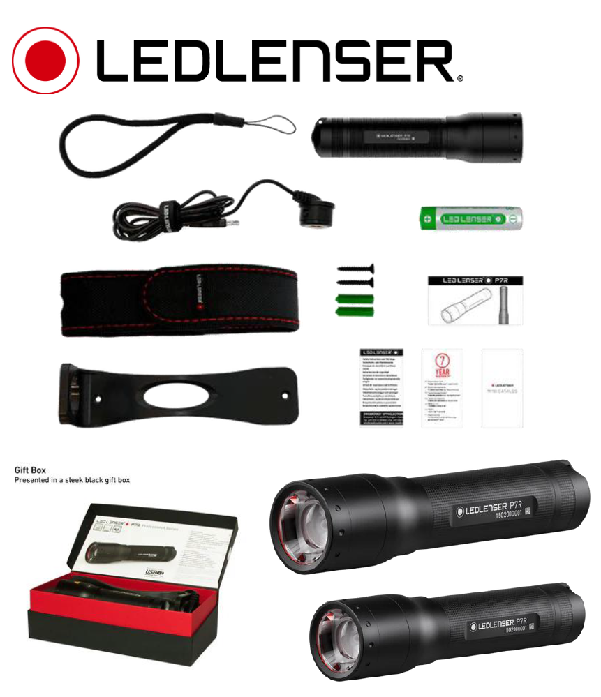 LED LENSER - P7R Black Box LED LENSER