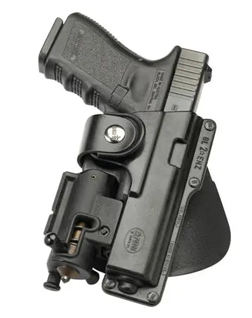 Fobus EM17 Paddle Tactical Holster - LH for Glock 17/22/31 S&W M&P Full Size, Ruger SR45 & American Pistol Fobus