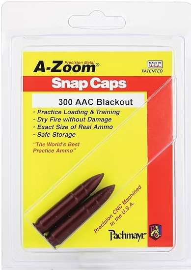 A-ZOOM Snap Caps 300 AAC Blackout (2) A-Zoom