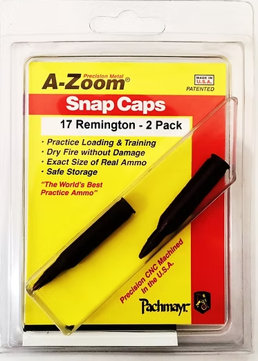 A-ZOOM Snap Caps 17 Remington (2) A-Zoom