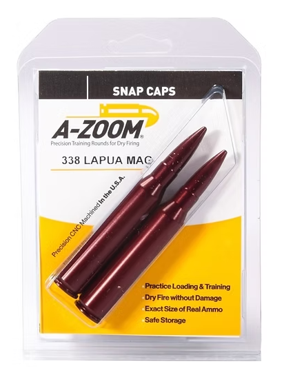 A-ZOOM Snap Caps 338 LAPUA MAG (2) A-Zoom