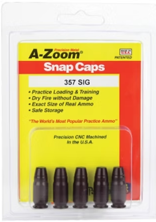 A-ZOOM Snap Caps 357 SIG (5) A-Zoom