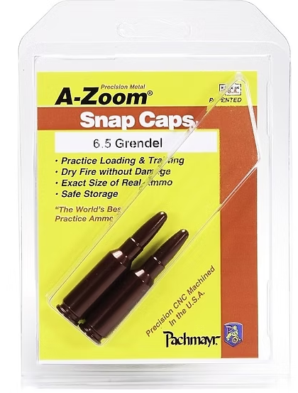 A-ZOOM Snap Caps 6.5 GRENDEL (2) A-Zoom