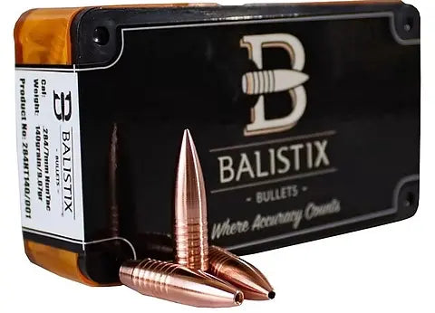 Balistix 270 Cal. .277" 130 GR RBT Target Bullets (50) Balistix