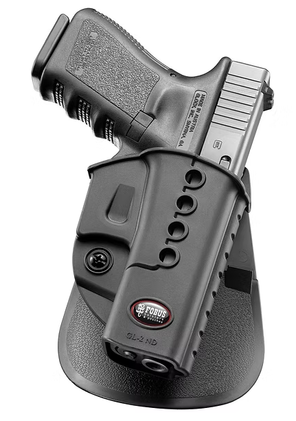 FOBUS Evolution Paddle Holster for Glock 17 / 19 / 19X & Others (OWB)