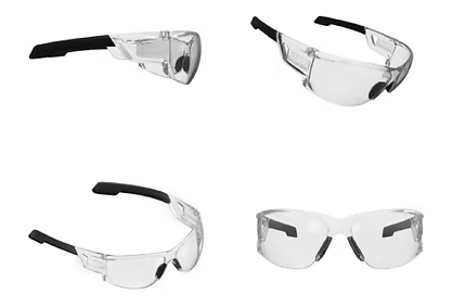 Type N Clear Lens Clear Frame - Tactical