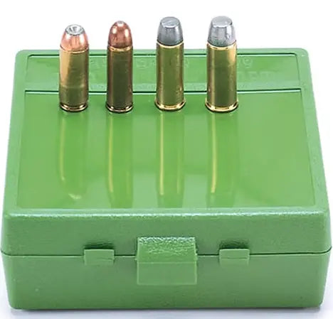 MTM P64-50-10 50 AE / 480 Ruger 64 ROUND Flip-Top Ammo Box (Green) MTM