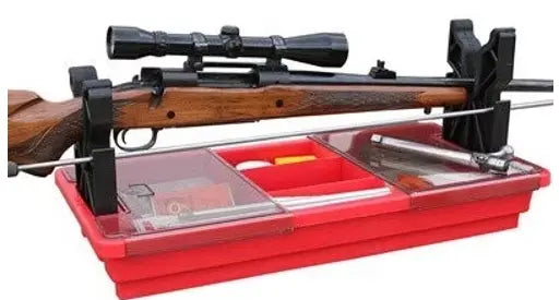 MTM PORTABLE RIFLE MAINTENANCE CENTER RED MTM