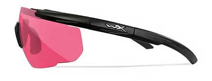 Saber Advanced Vermillion Matte Black Frame W/Bag Protective Eyewear