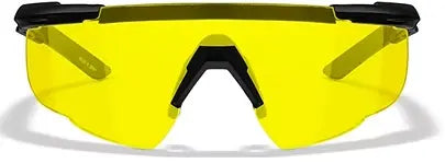 Saber Advanced Yellow Matte Black Frame W/Bag Protective Eyewear Wiley X