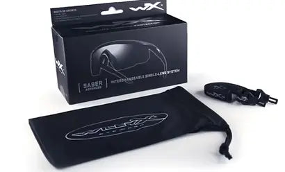 Saber Advanced Yellow Matte Black Frame W/Bag Protective Eyewear Wiley X