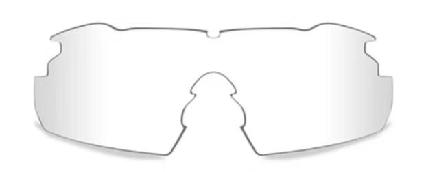 WX Vapor Grey/Clear/Light Rust Tan Frame Protective Eyewear Wiley X
