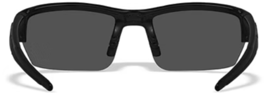 WX Saint Grey/Clear Matte Black Frame 2 Lens set Protective Eyewear