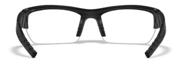 WX Valor Smoke Grey/Clear Matte Black Frame 2 lens set Protective Eyewear