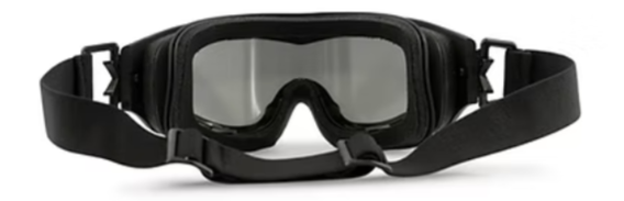 Spear Smoke/Clear/Light Rust Matte Black Frame Protective Eyewear